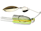 Strike King Hack Attack Heavy Cover Spinnerbait (D) Chartreuse Sexy Shad 3 4oz